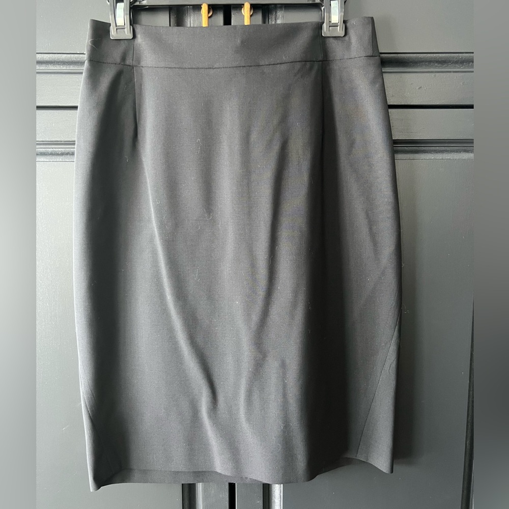 Theory Classic Black Pencil Skirt